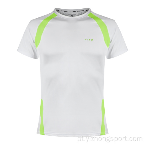 Moisture Wicking Dry Fit T Shirt White